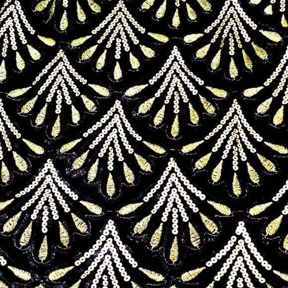 Alya gold and black metallic mini skirt Size: M - Picture 5 of 7